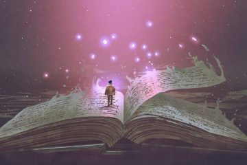 Walking through a magic book